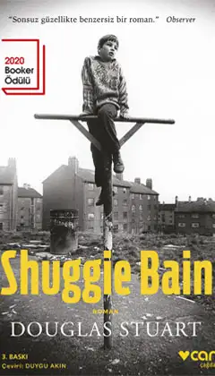 Douglas Stuart'ın Shuggie Bain romanının Türkçe kapak görseli – Can Yayınları