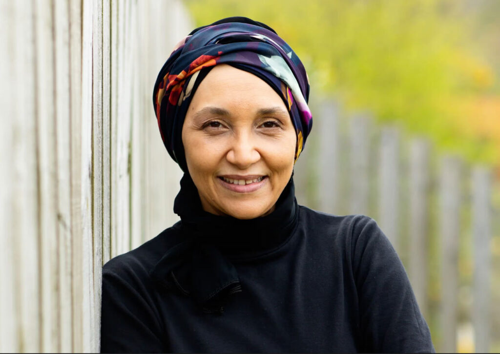 Leila Aboulela portresi – 2025 PEN Pinter Ödülü kazananı.